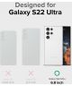 Ringke Onyx Samsung Galaxy S22 Ultra Hoesje Flexibel TPU Zwart