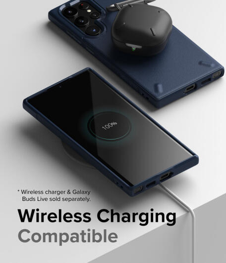 Ringke Onyx Samsung Galaxy S22 Ultra Hoesje Flexibel TPU Grijs afbeelding 8