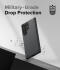Ringke Onyx Samsung Galaxy S22 Ultra Hoesje Flexibel TPU Grijs afbeelding 4