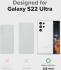 Ringke Onyx Samsung Galaxy S22 Ultra Hoesje Flexibel TPU Grijs afbeelding 10