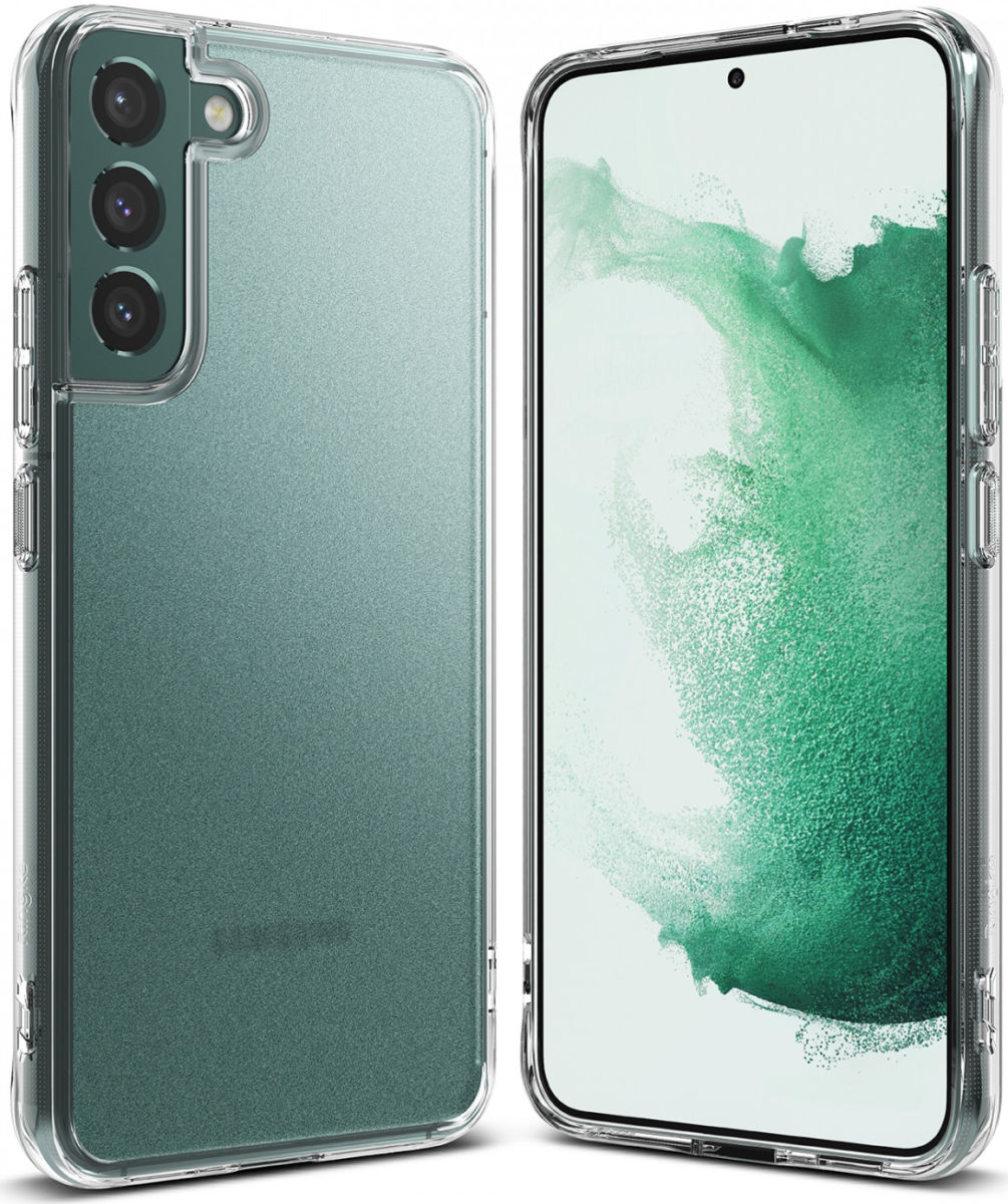 Ringke Fusion Samsung Galaxy S22 Plus Hoesje Matte Transparant afbeelding 1