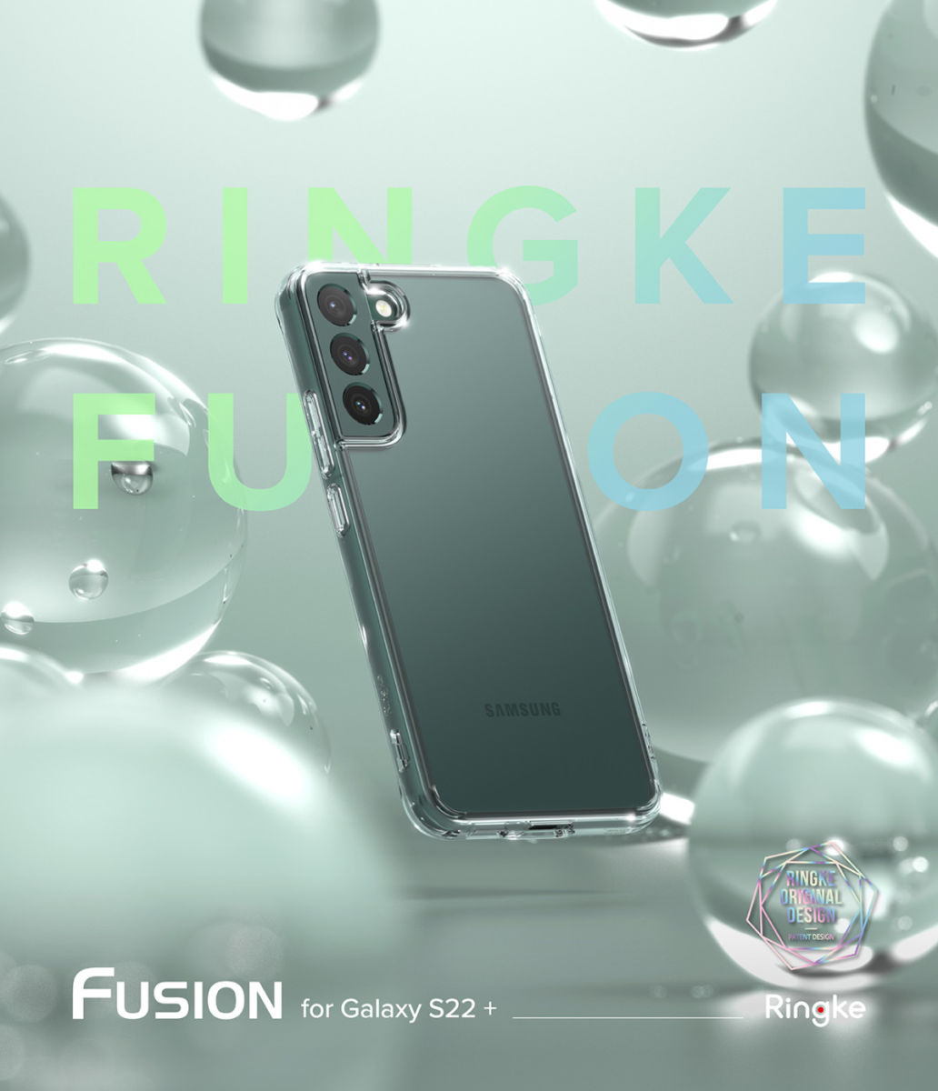 Ringke Fusion Samsung Galaxy S22 Plus Hoesje Matte Transparant afbeelding 11