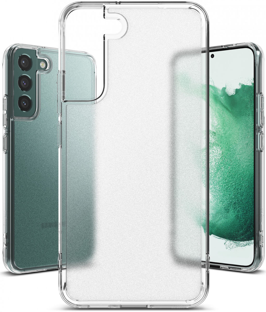 Ringke Fusion Samsung Galaxy S22 Plus Hoesje Matte Transparant afbeelding 2