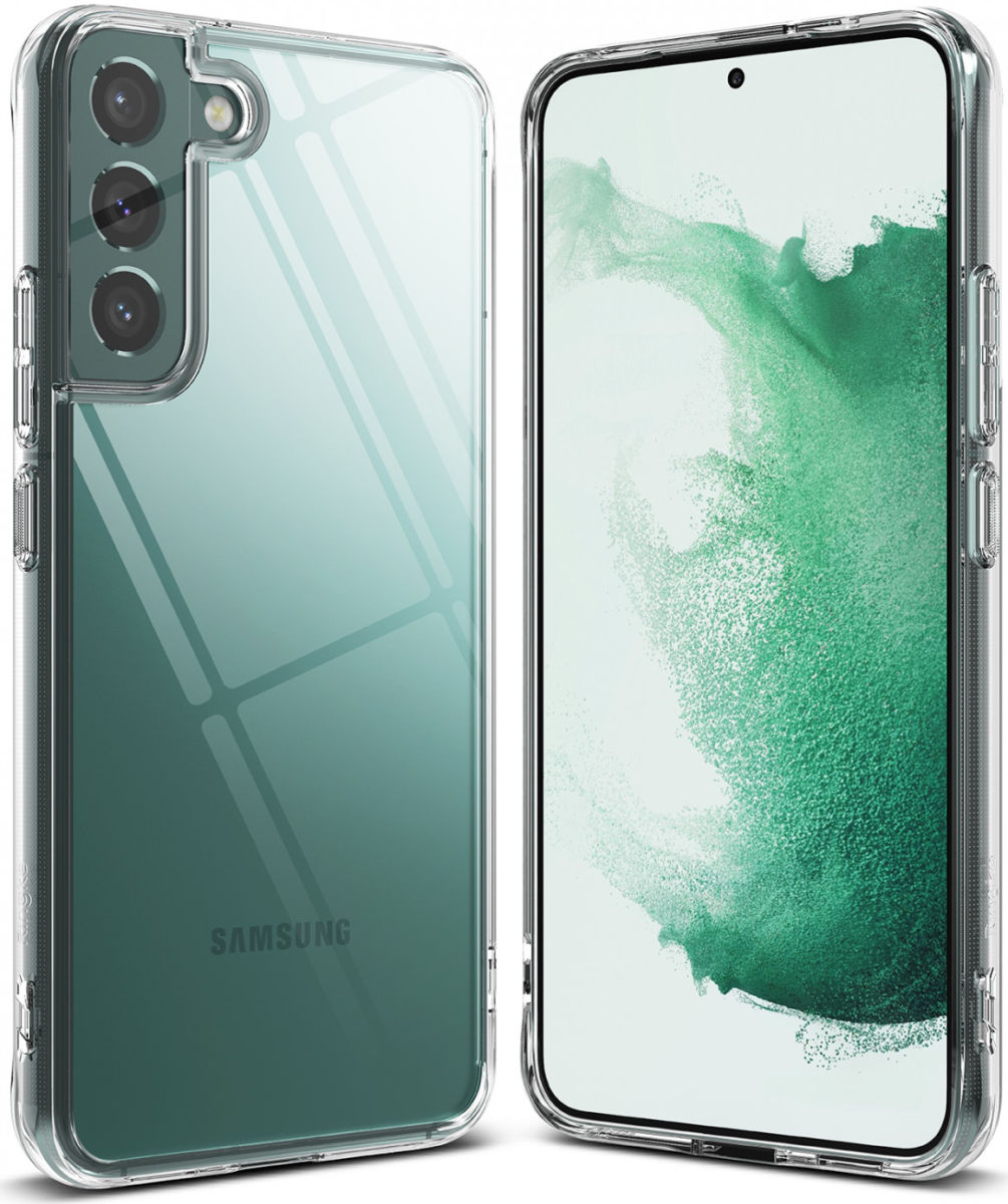 Ringke Fusion Samsung Galaxy S22 Hoesje Back Cover Transparant afbeelding 2