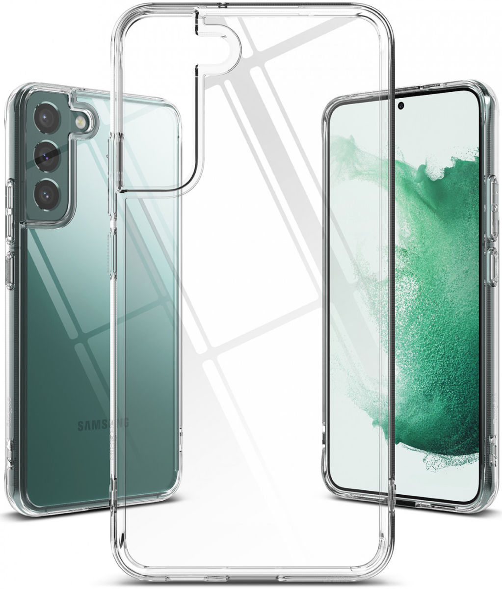 Ringke Fusion Samsung Galaxy S22 Hoesje Back Cover Transparant afbeelding 1