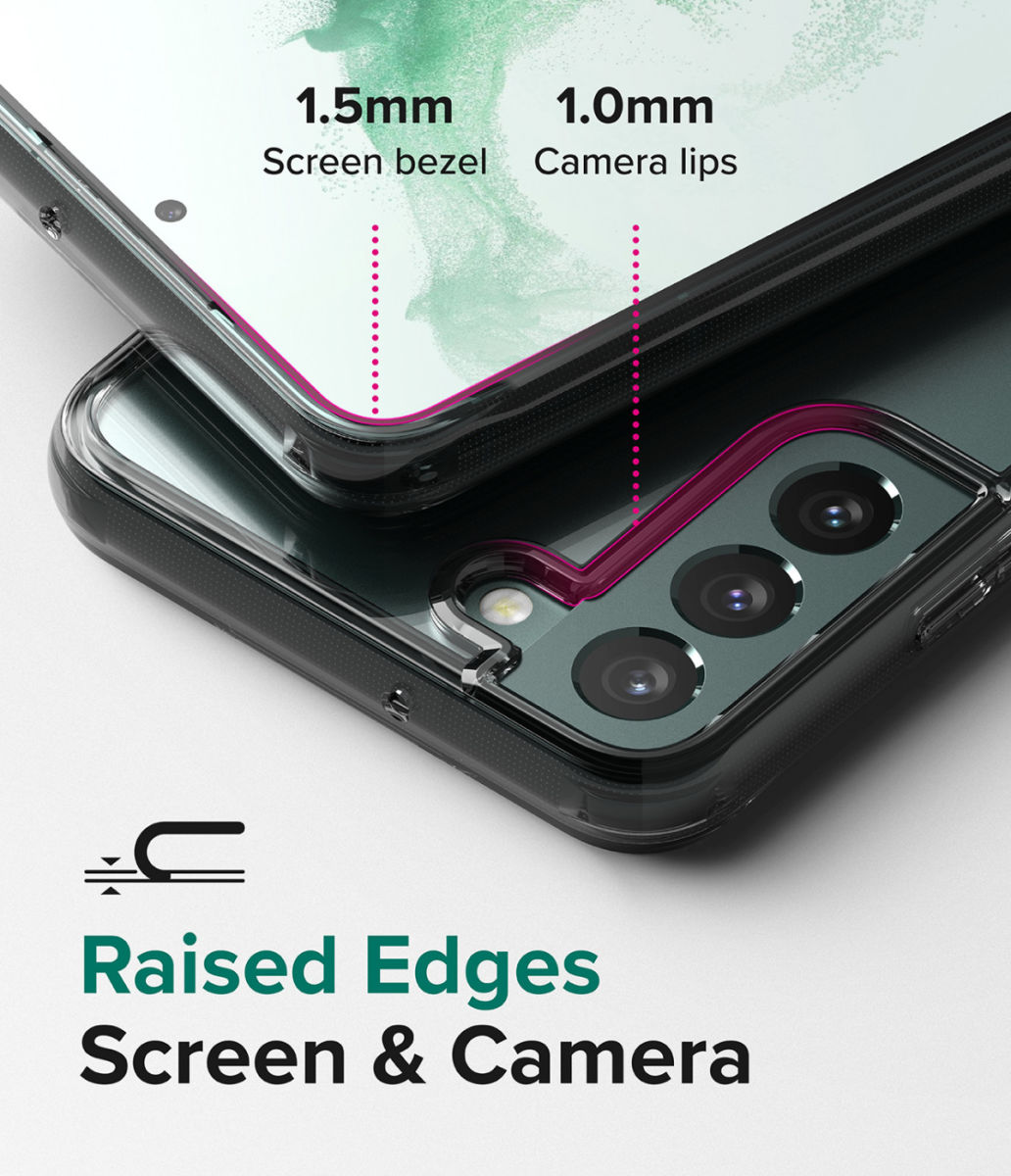 Ringke Fusion Samsung Galaxy S22 Hoesje Back Cover Transparant afbeelding 5