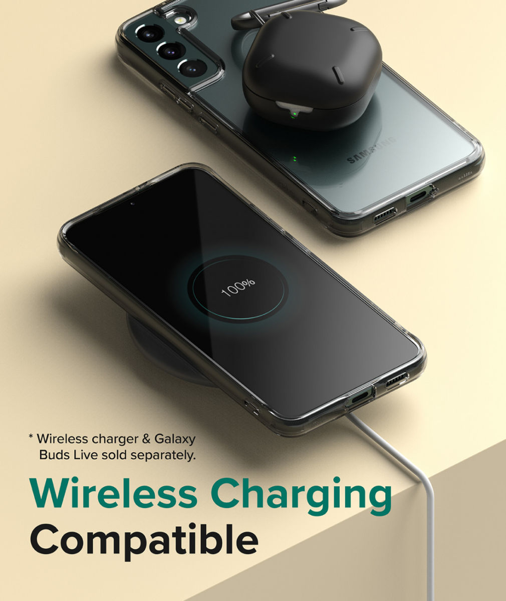Ringke Fusion Samsung Galaxy S22 Hoesje Back Cover Transparant afbeelding 8