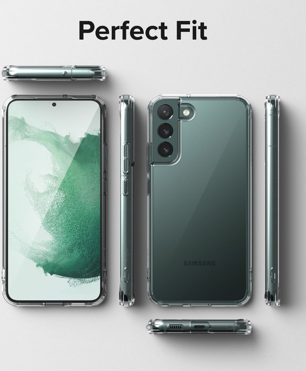 Ringke Fusion Samsung Galaxy S22 Hoesje Back Cover Transparant afbeelding 10