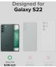 Ringke Onyx Samsung Galaxy S22 Hoesje Flexibel TPU Back Cover Zwart
