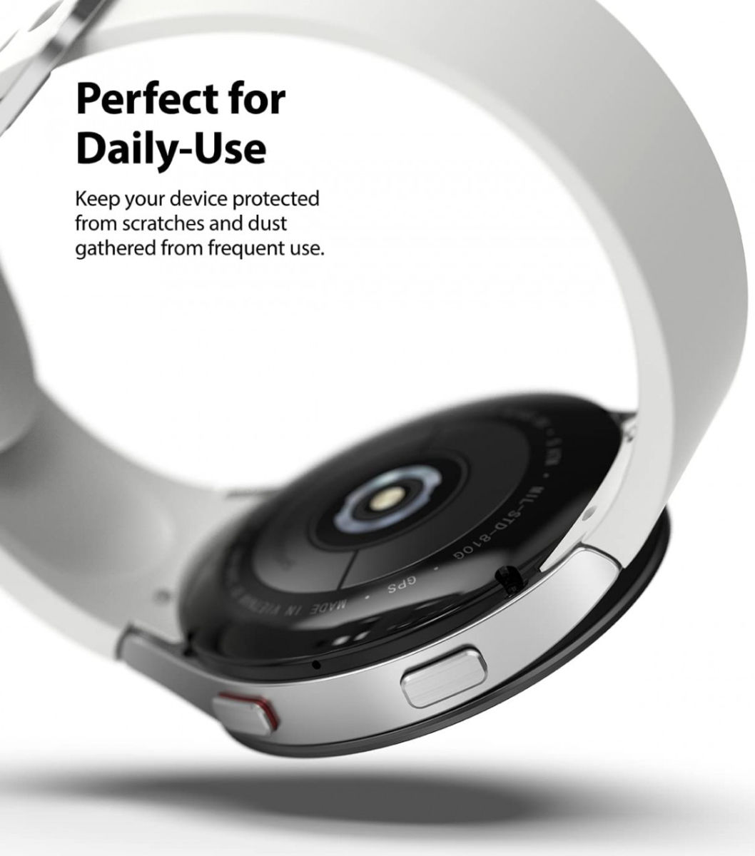 Ringke Bezel Styling - Galaxy Watch 4 44MM Randbeschermer - Zwart afbeelding 9