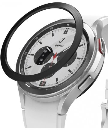 Ringke Bezel Styling Galaxy Watch 4 42MM Randbeschermer Staal Zwart Cases