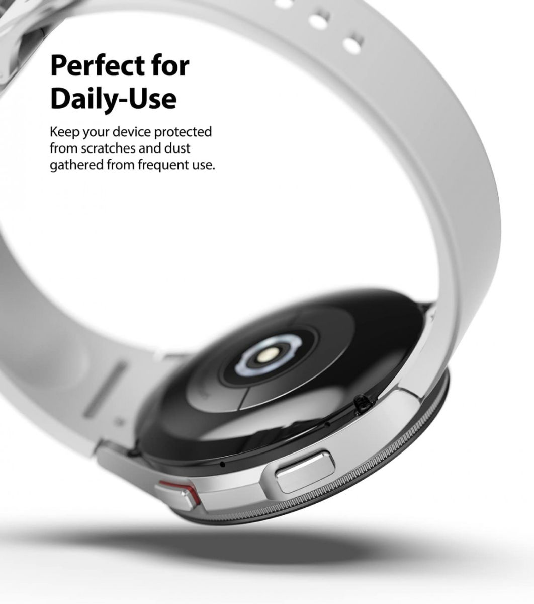 Ringke Bezel Styling Galaxy Watch 4 42MM Randbeschermer Staal Zwart afbeelding 7