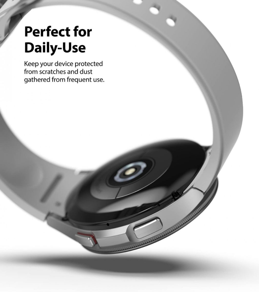 Ringke Bezel Styling - Galaxy Watch 4 46MM Randbeschermer - Zwart afbeelding 5