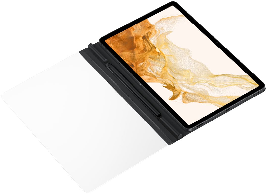 Originele Samsung Galaxy Tab S8 / S7 Hoes Note View Cover Zwart afbeelding 5