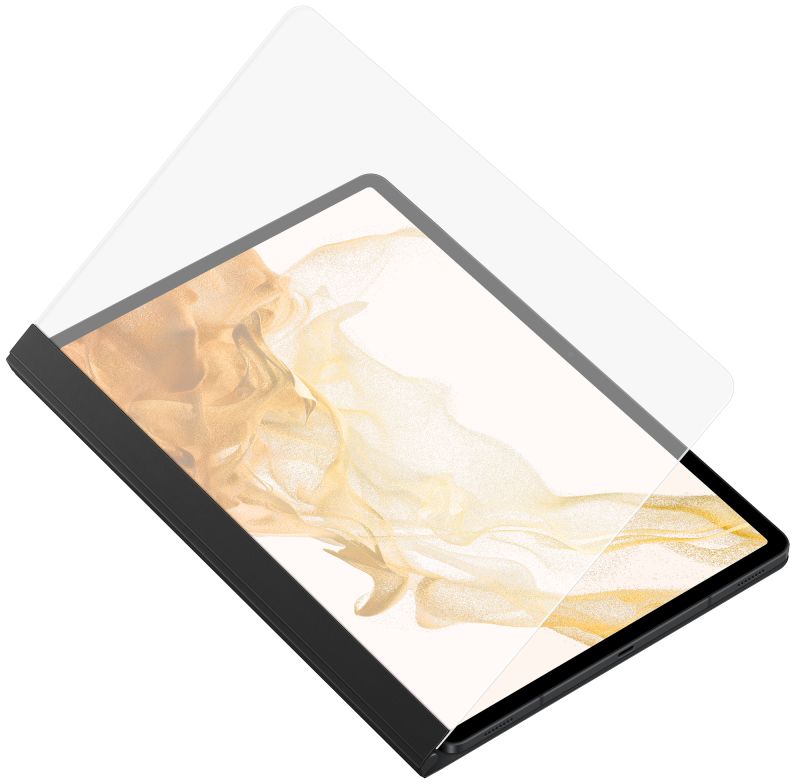 Originele Samsung Galaxy Tab S8+/S7+/S7 FE Hoes Note View Cover Zwart afbeelding 1