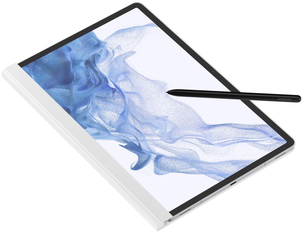 Originele Samsung Galaxy Tab S8+/S7+/S7 FE Hoes Note View Cover Wit afbeelding 2