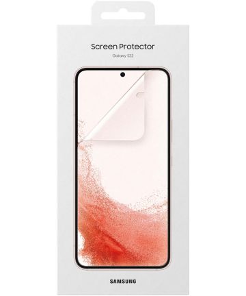 Originele Samsung Galaxy S22 Screen Protector Display Folie (2-Pack) Screen Protectors