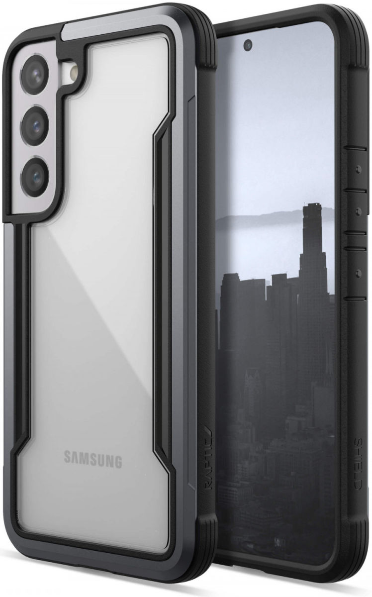 Raptic Shield Samsung Galaxy S22 Hoesje Militair Getest 3M Zwart afbeelding 2