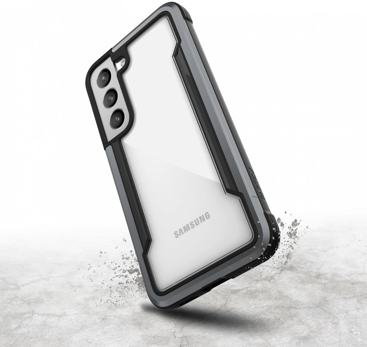 Raptic Shield Samsung Galaxy S22 Hoesje Militair Getest 3M Zwart afbeelding 11