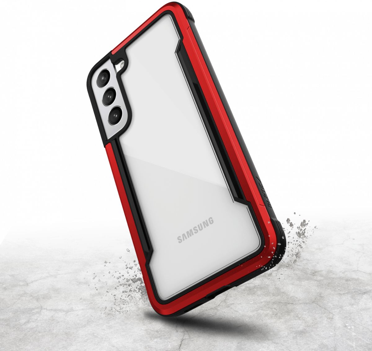 Raptic Shield Samsung Galaxy S22 Plus Case Militair Getest Rood afbeelding 11
