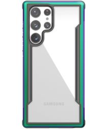 Raptic Shield Samsung Galaxy S22 Ultra Case Militair Getest Iridescent