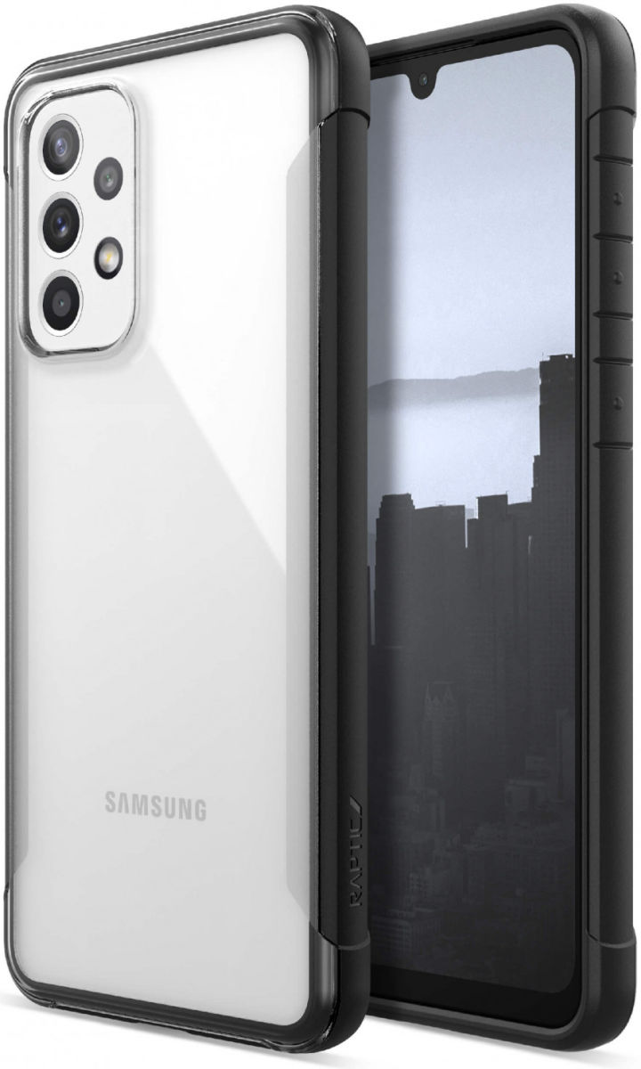 Raptic Earth Samsung Galaxy A33 Hoesje Duurzaam Materiaal Zwart afbeelding 1