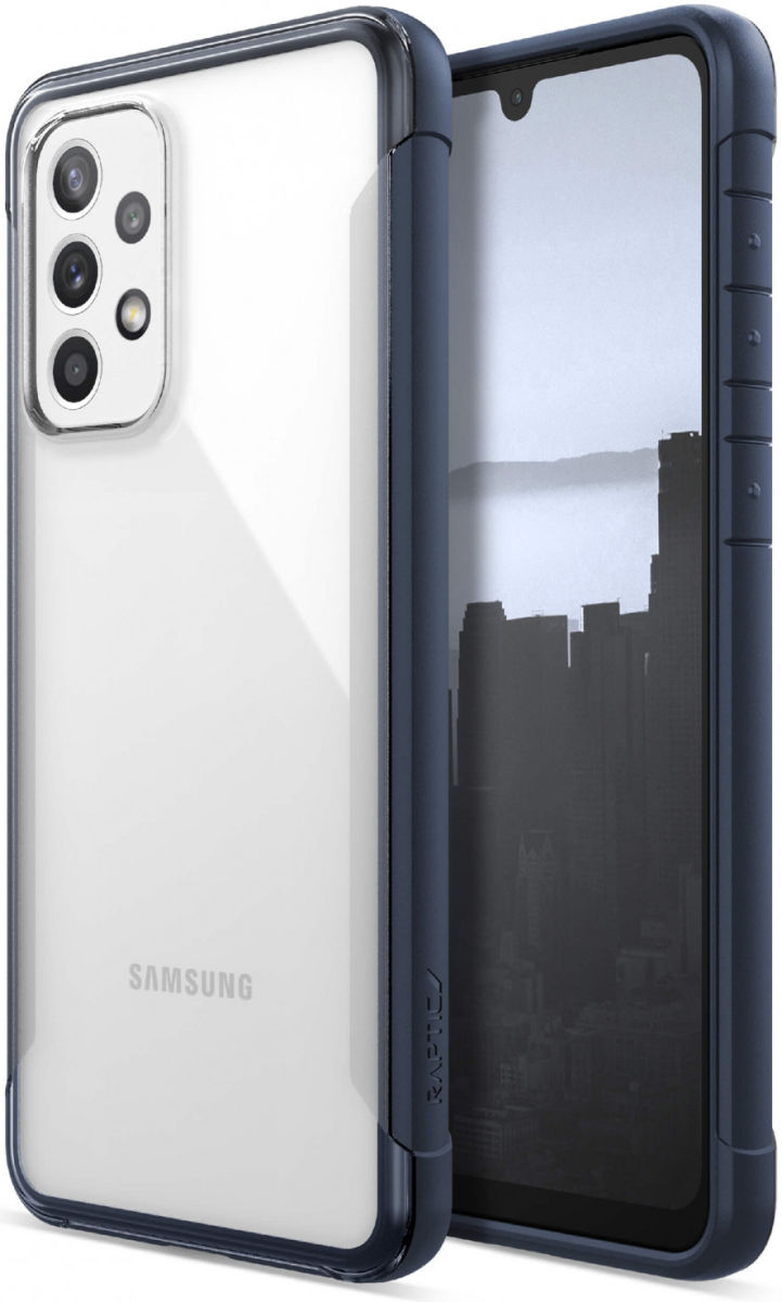 Raptic Earth Samsung Galaxy A33 Hoesje Duurzaam Materiaal Blauw afbeelding 1