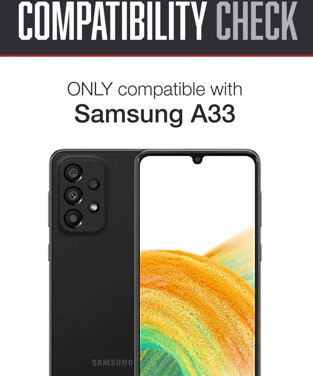 Raptic Earth Samsung Galaxy A33 Hoesje Duurzaam Materiaal Blauw afbeelding 6