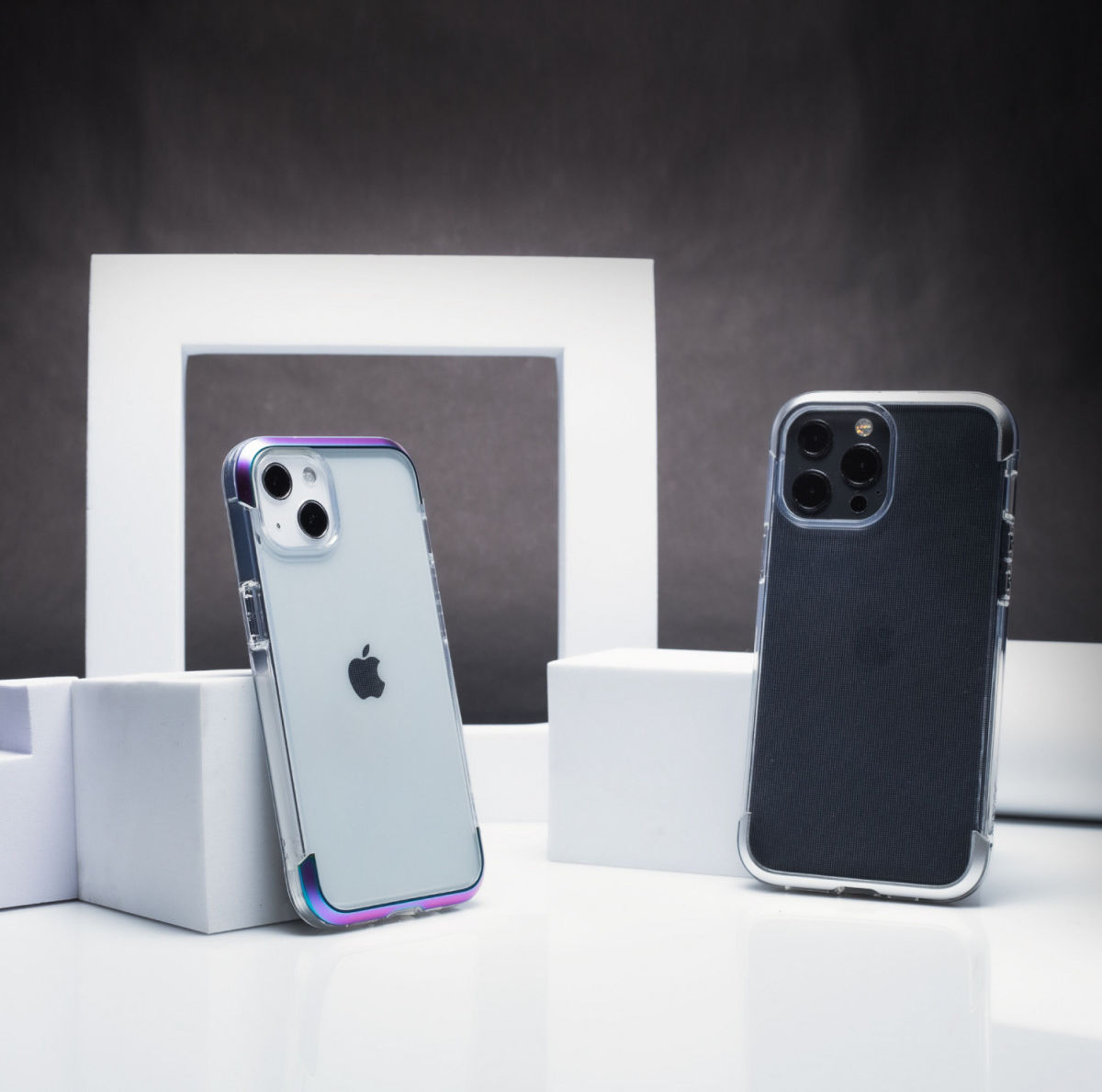 Raptic Air Apple iPhone 13 Hoesje Back Cover Paars afbeelding 9