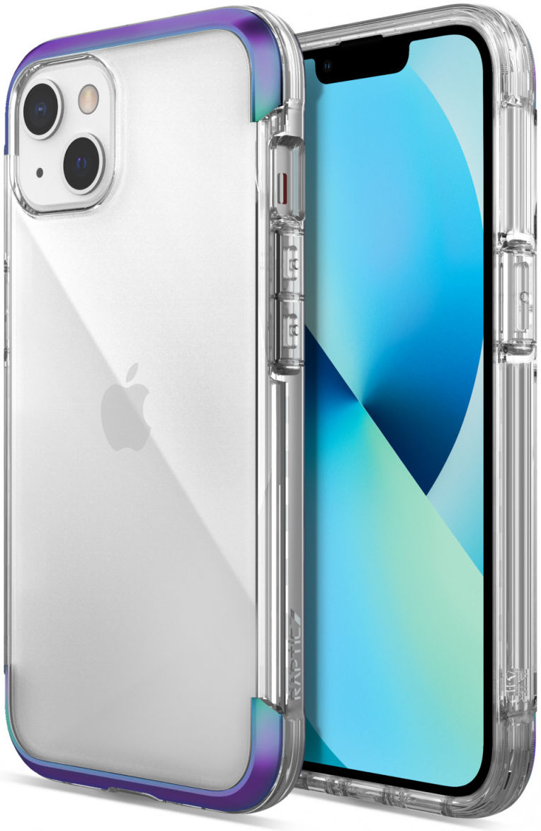 Raptic Air Apple iPhone 13 Hoesje Back Cover Iridescent afbeelding 1