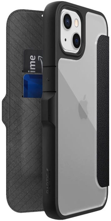 Raptic Urban Folio Apple iPhone 13 Hoesje Book Case Zwart afbeelding 2