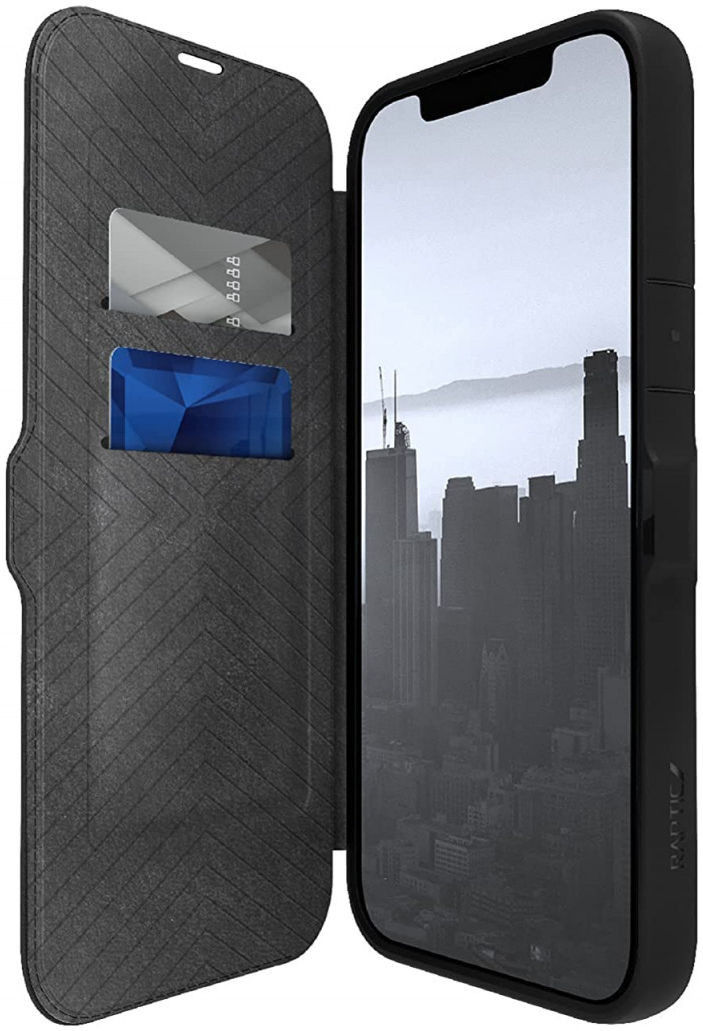 Raptic Urban Folio Apple iPhone 13 Pro Max Hoesje Book Case Zwart afbeelding 1