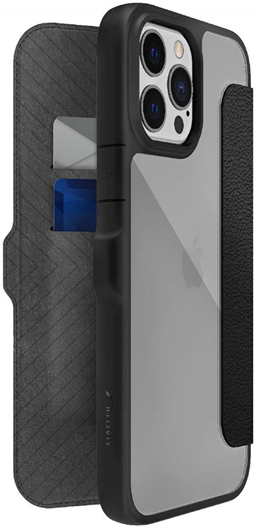 Raptic Urban Folio Apple iPhone 13 Pro Max Hoesje Book Case Zwart afbeelding 2