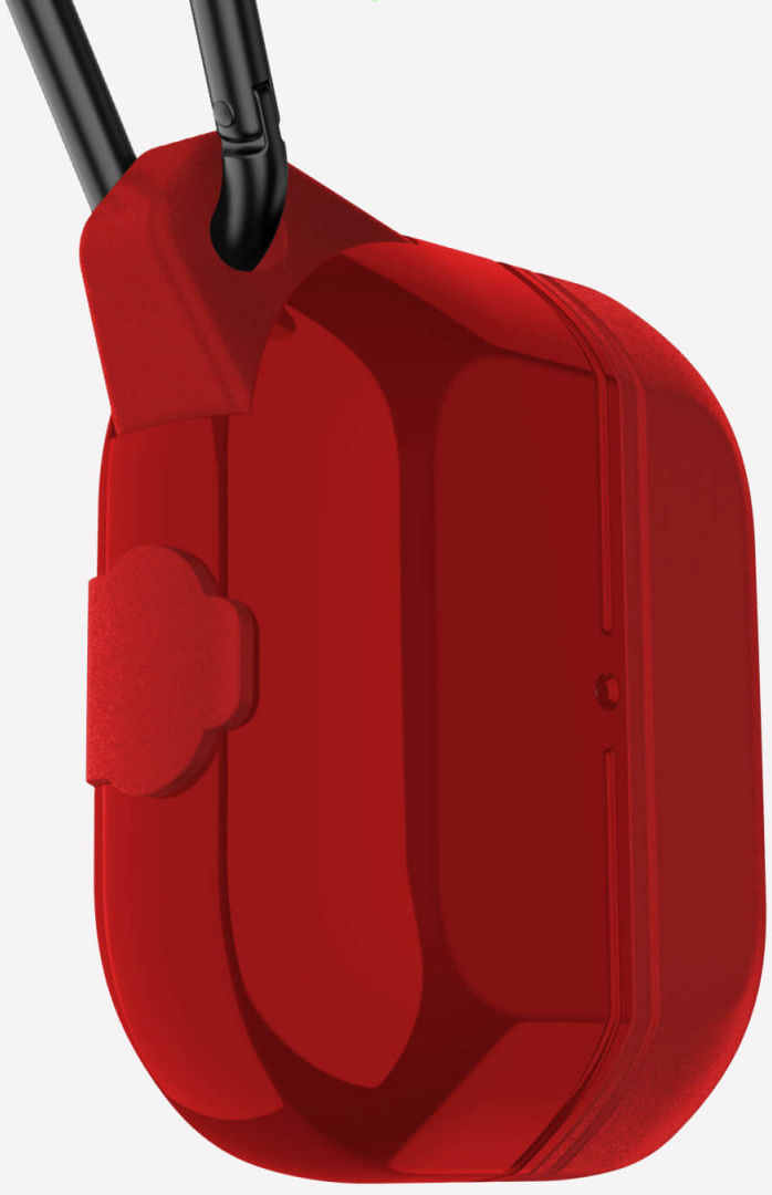 Raptic Journey AirPods 3 Hoesje Bescherm Case Rood afbeelding 5