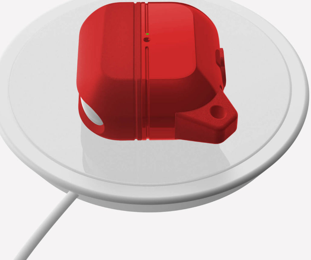 Raptic Journey AirPods 3 Hoesje Bescherm Case Rood afbeelding 6
