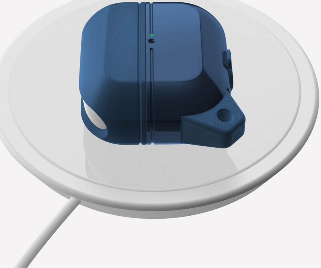 Raptic Journey AirPods 3 Hoesje Bescherm Case Blauw afbeelding 6