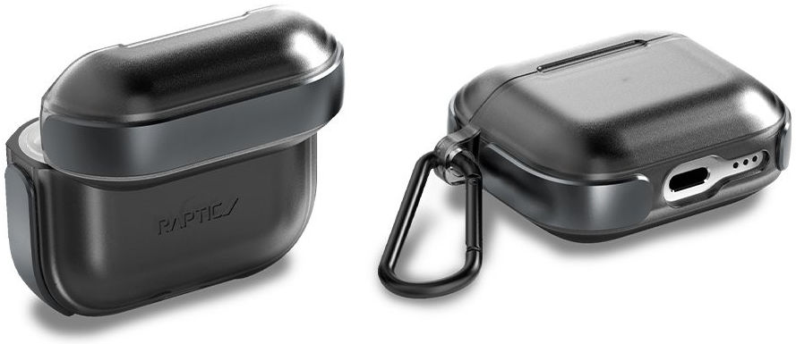 Raptic Air AirPods 3 Hoesje Bescherm Case Zwart afbeelding 4