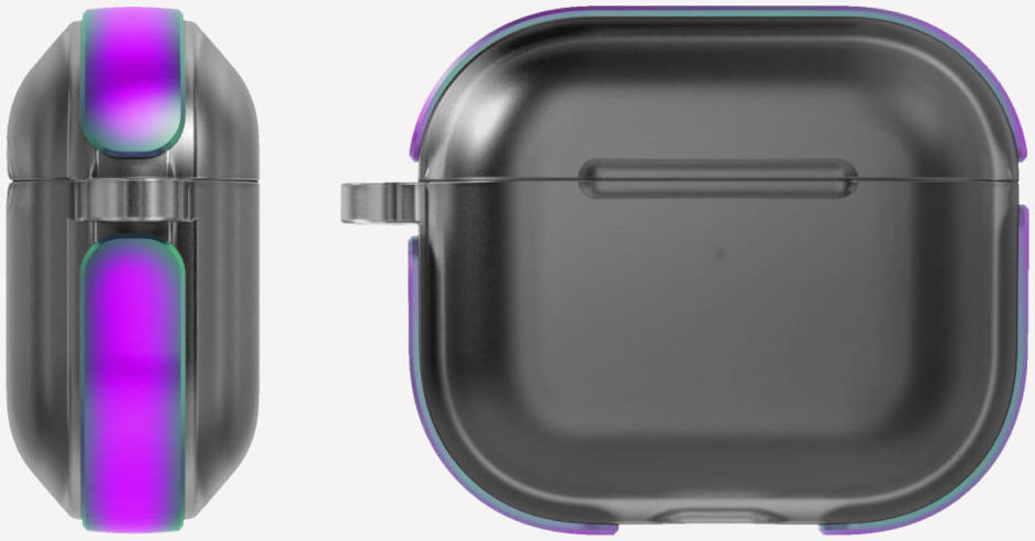 Raptic Air AirPods 3 Hoesje Bescherm Case Iridescent afbeelding 4