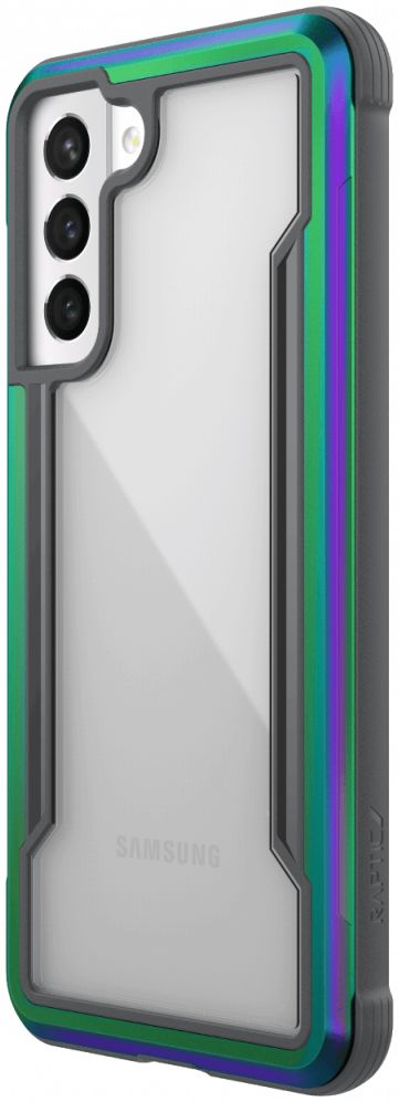 Raptic Shield Pro Samsung Galaxy S21 Hoesje Militair Getest Iridescent afbeelding 2
