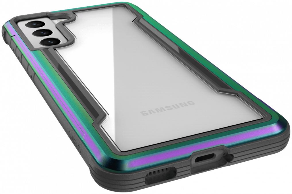 Raptic Shield Pro Samsung Galaxy S21 Hoesje Militair Getest Iridescent afbeelding 6