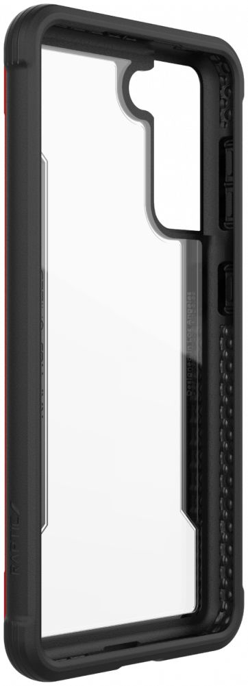 Raptic Shield Pro Samsung Galaxy S21 Hoesje Militair Getest Rood afbeelding 4