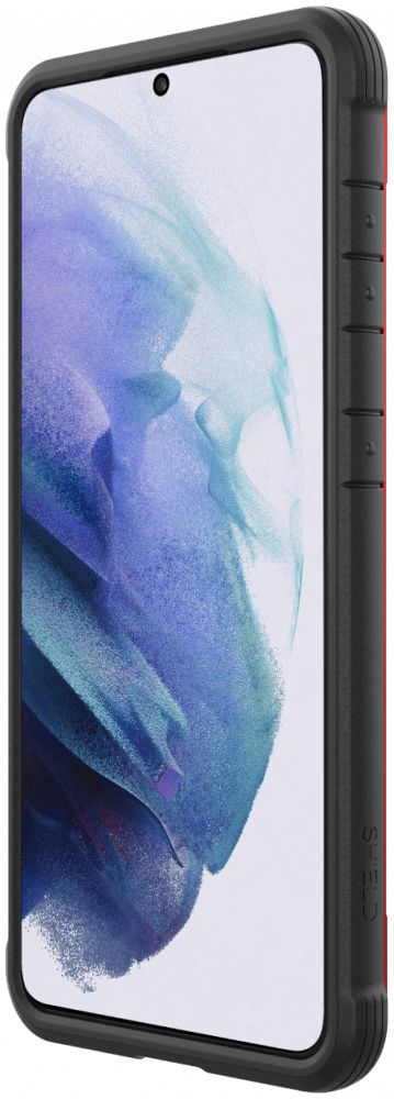Raptic Shield Pro Samsung Galaxy S21 Hoesje Militair Getest Rood afbeelding 5