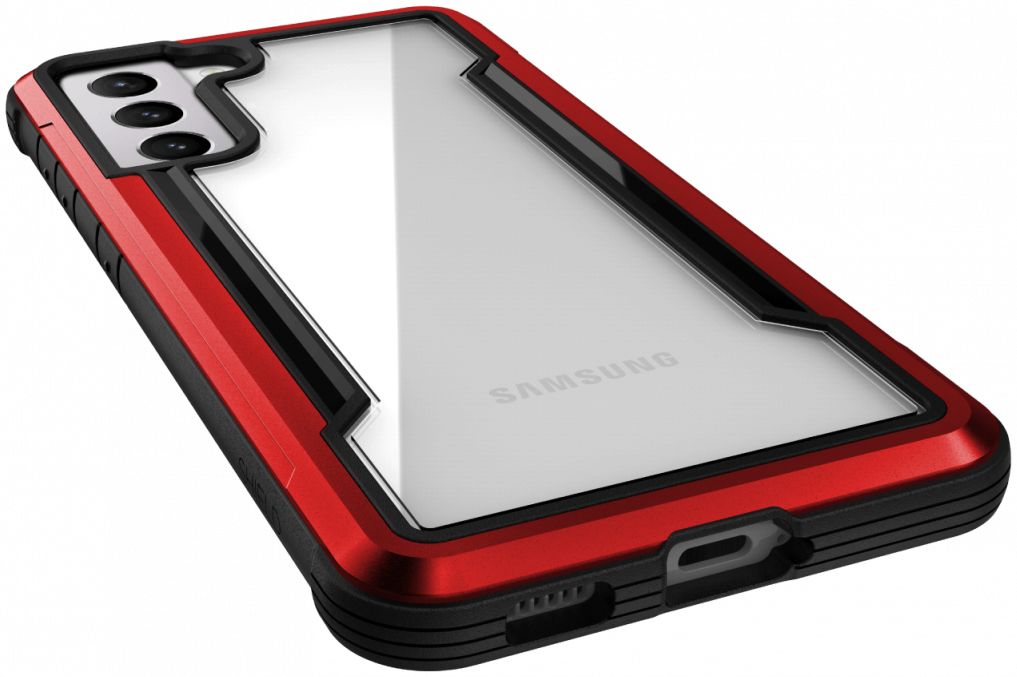 Raptic Shield Pro Samsung Galaxy S21 Hoesje Militair Getest Rood afbeelding 6