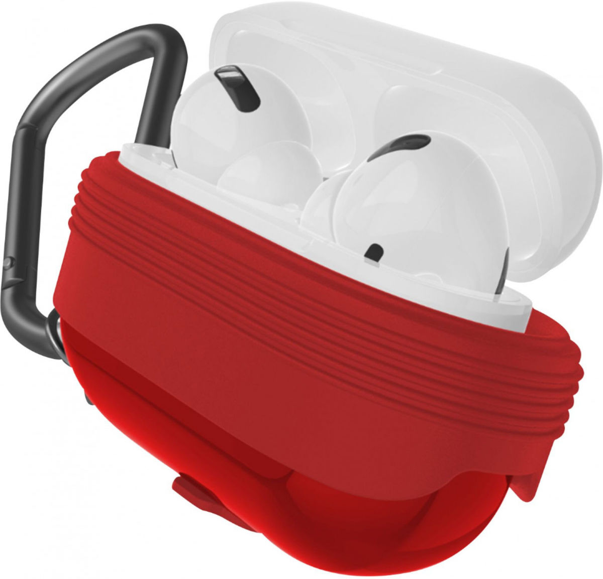 Raptic Journey AirPods Pro Hoesje Bescherm Case Rood afbeelding 2