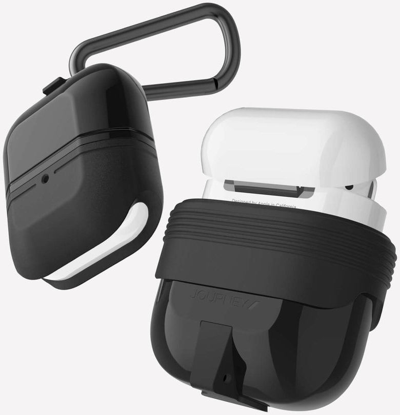 Raptic Journey AirPods Hoesje Bescherm Case Zwart afbeelding 2