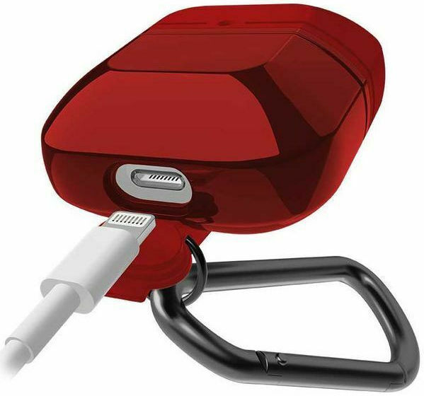 Raptic Journey AirPods Hoesje Bescherm Case Rood afbeelding 4