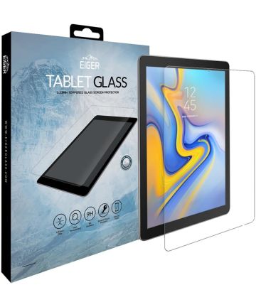 Eiger Samsung Galaxy Tab A 10.5 Tempered Glass Case Friendly Plat Screen Protectors