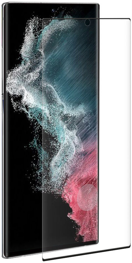Eiger Samsung Galaxy S22 Ultra Tempered Glass 3D Fingerprint Friendly afbeelding 2