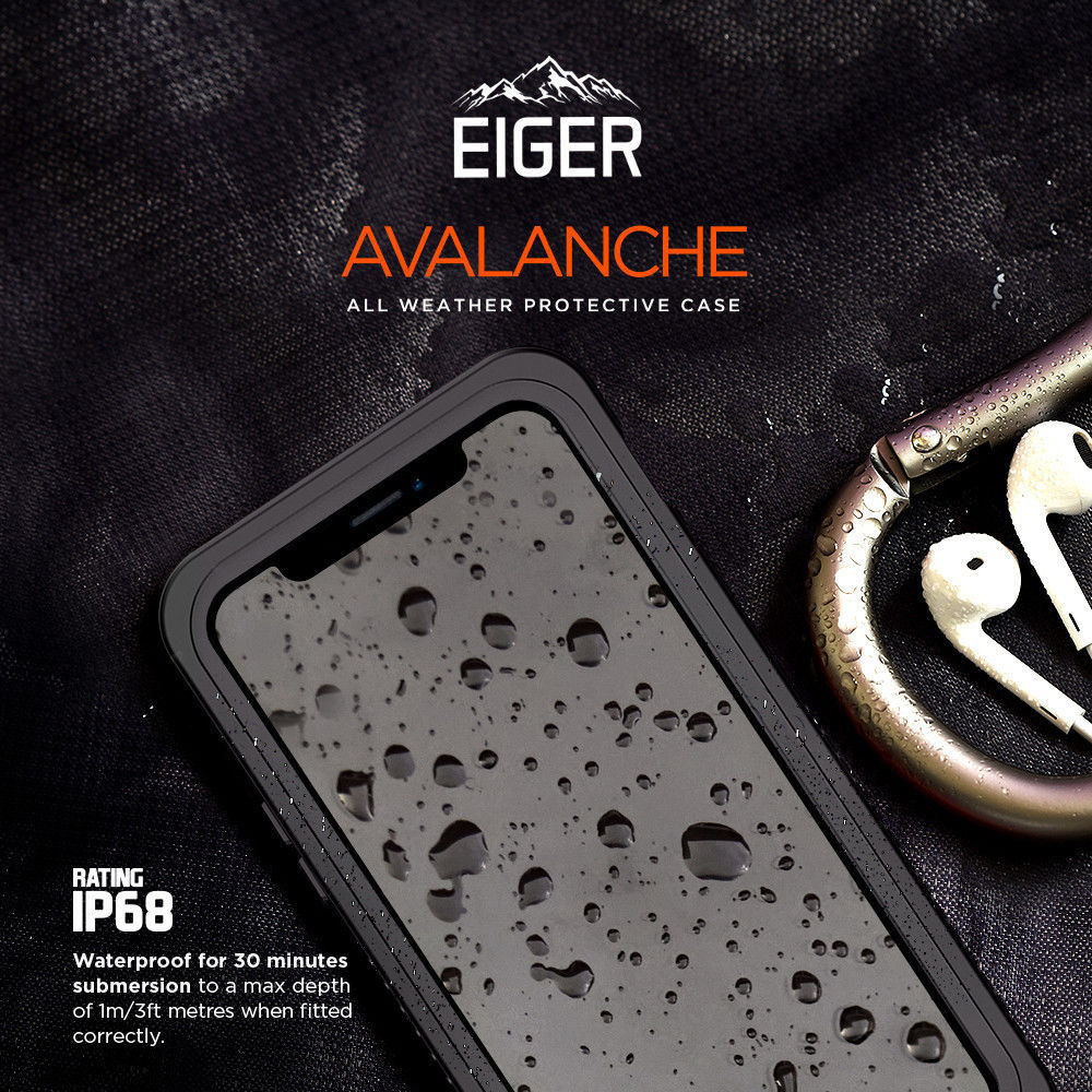 Eiger Avalanche Samsung Galaxy S22 Waterdicht Hoesje Zwart afbeelding 8