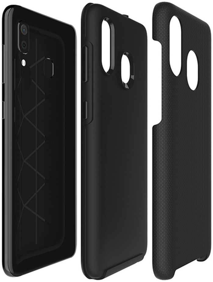 Eiger North Series Samsung Galaxy  A20e Hoesje Back Cover Zwart afbeelding 3